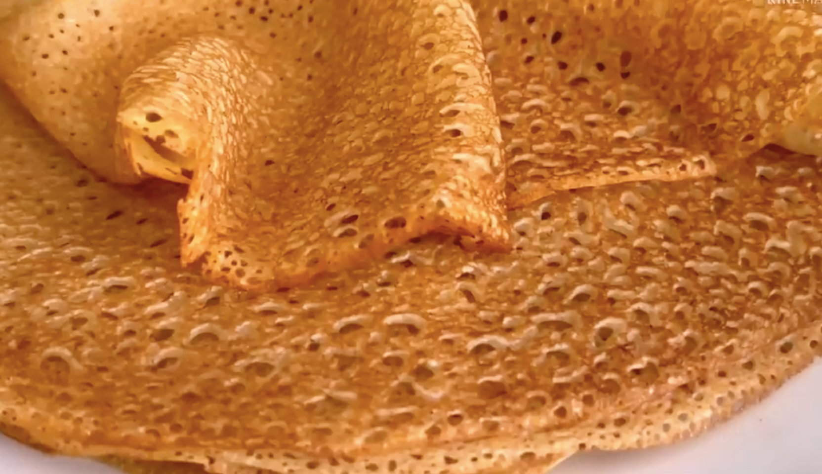 Image du plat : Crêpes de Carême à l'eau sans œufs ni lait