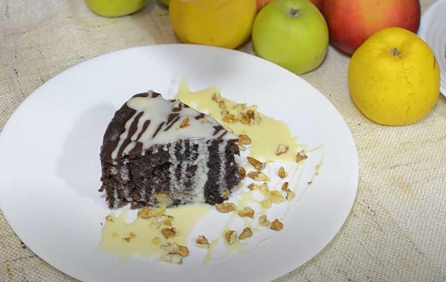 Recette : Charlotte au chocolat et aux pommes