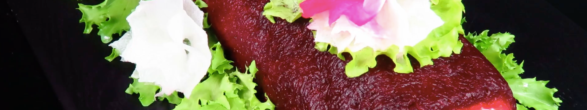 Hareng sous un rouleau de fourrure