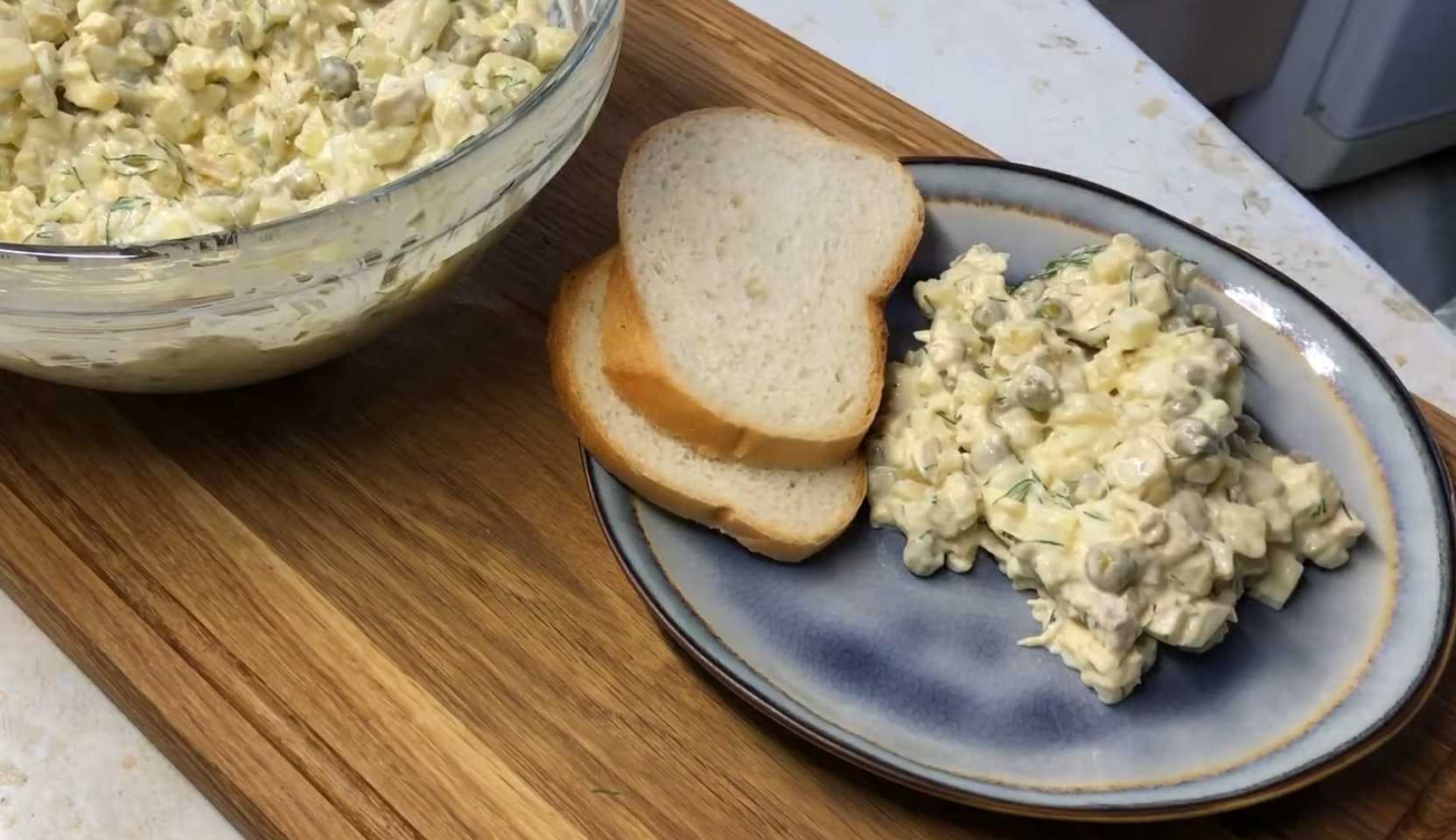 Image du plat : Salade Olivier sans concombres