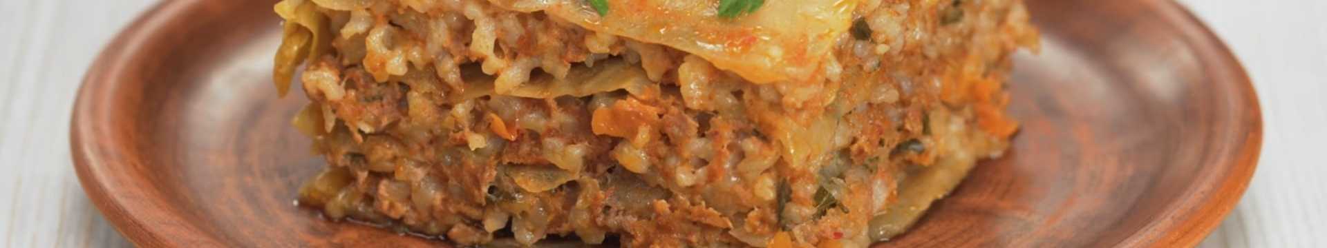 Chou en cocotte avec viande hachée