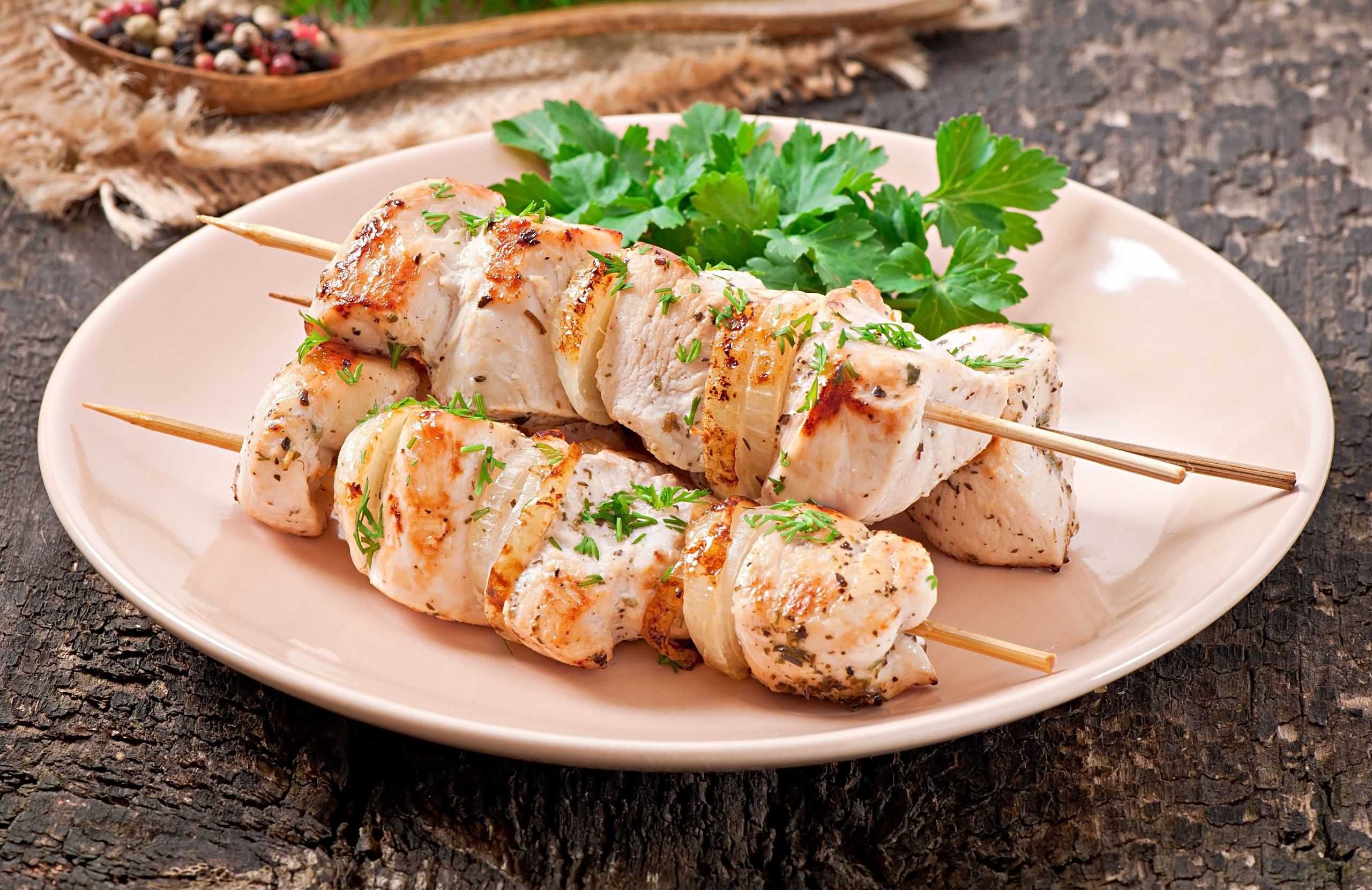 Brochettes de poulet au kéfir