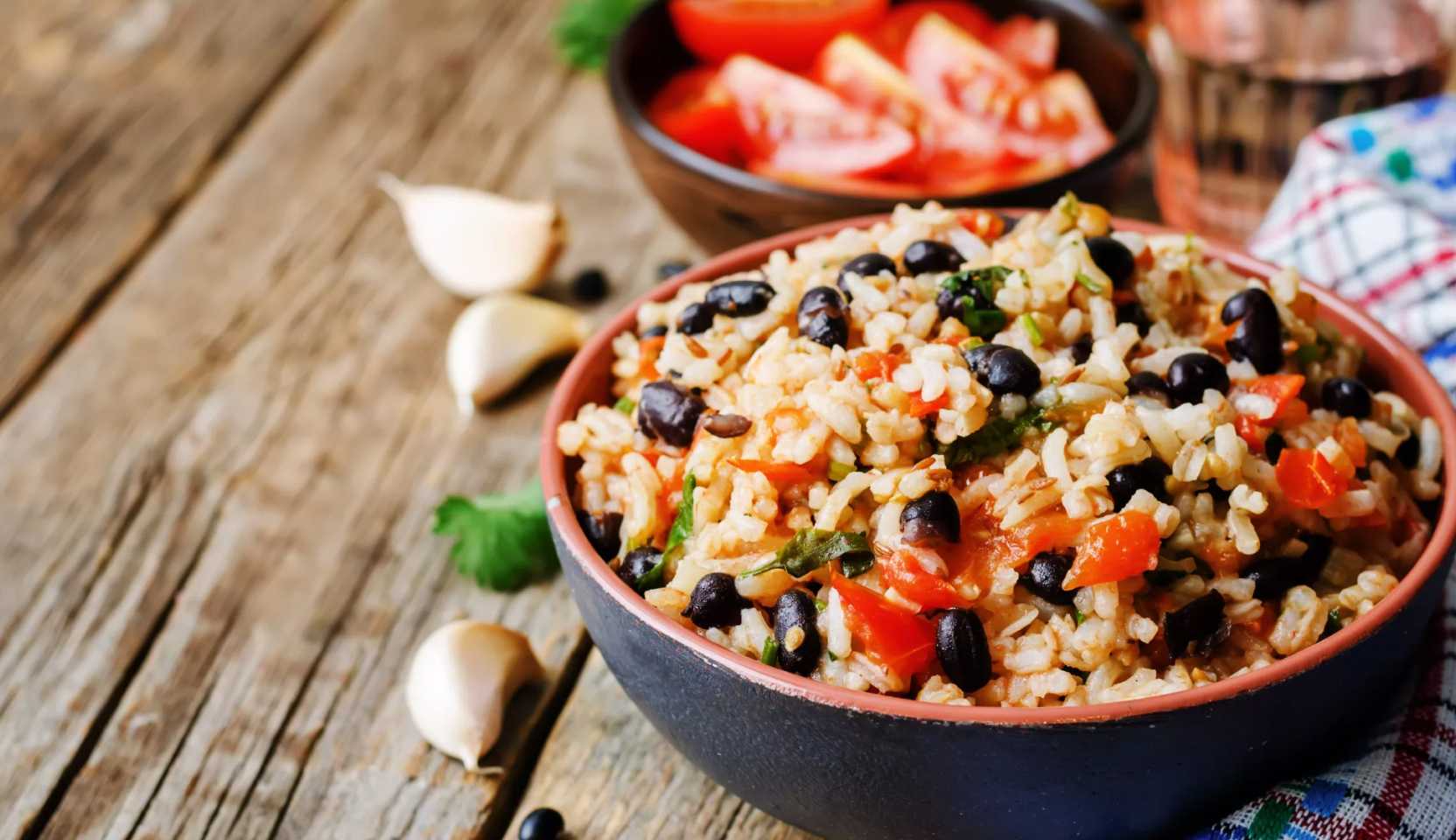 Image du plat : Riz mexicain aux haricots noirs