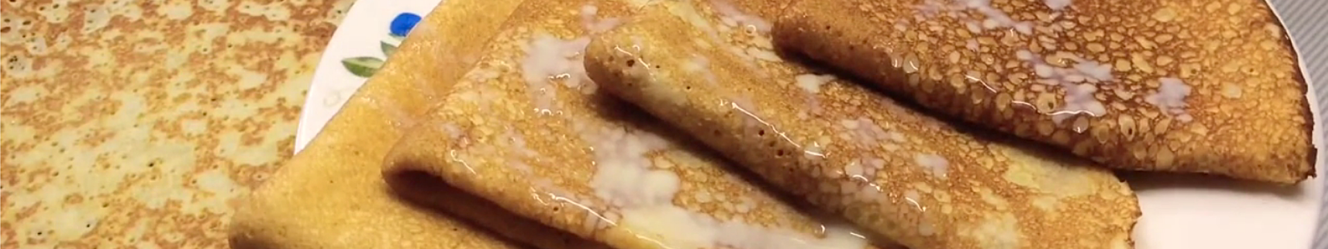 Crêpes au lait caillé