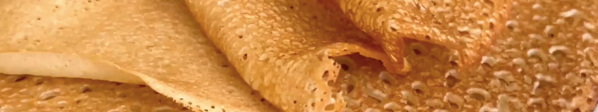 Crêpes de Carême à l'eau, sans œufs ni lait