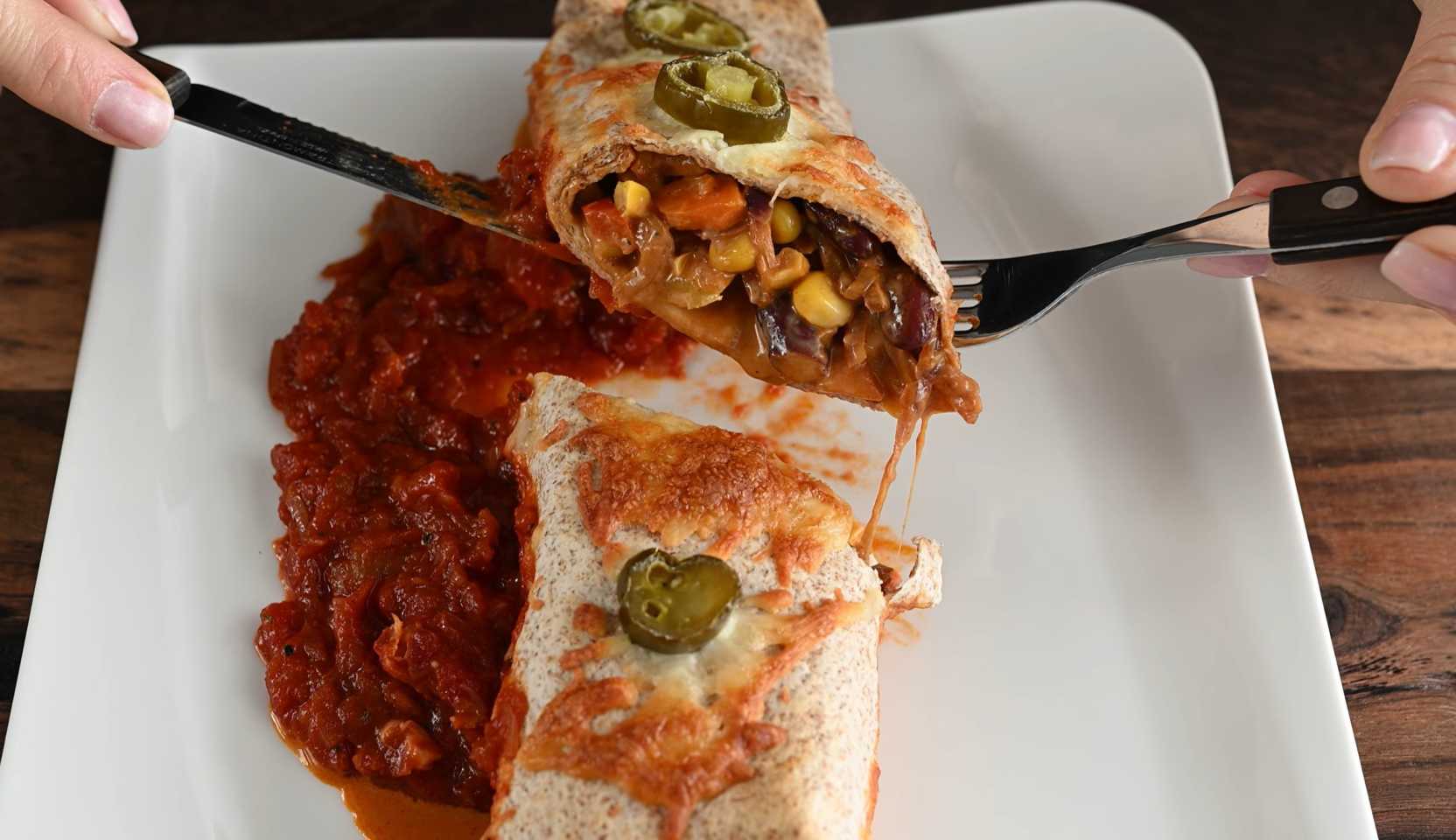 Image du plat : Entomatada aux légumes