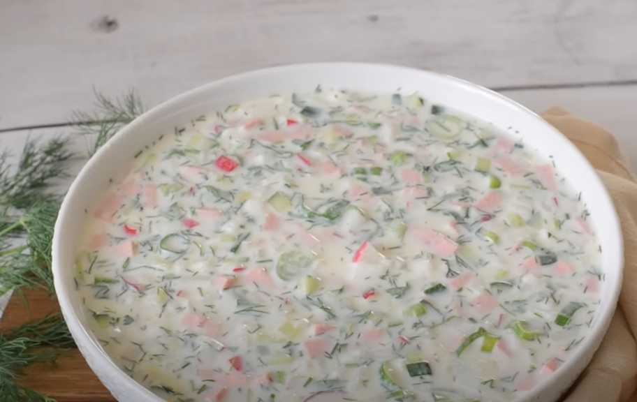 Recette : Okroshka classique au kéfir