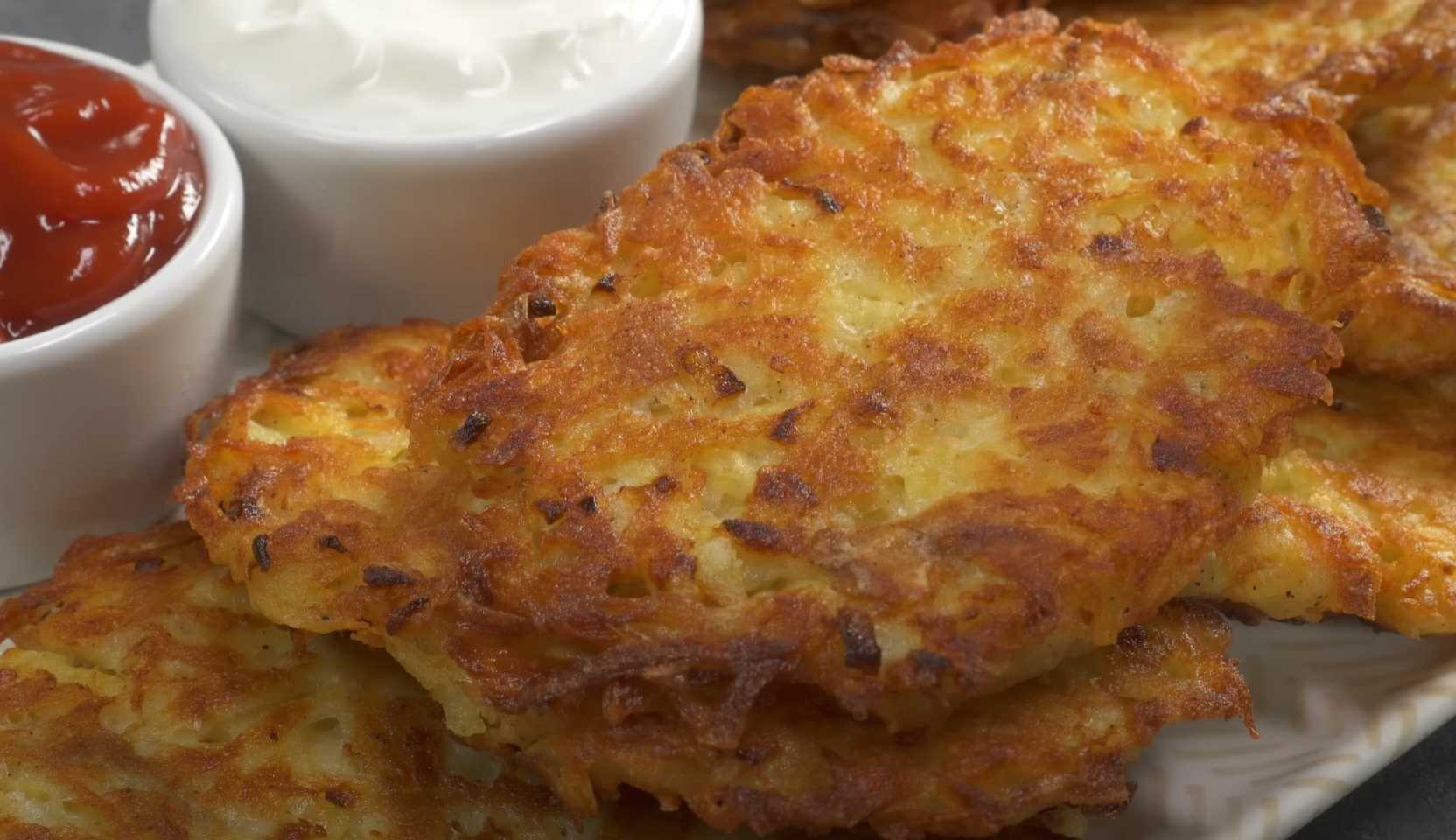 Image du plat : Hashbrowns – galettes de pommes de terre à l’américaine