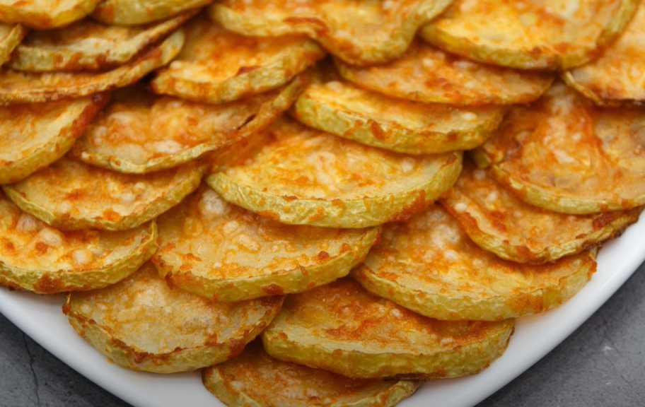 Recette : Courgettes cuites au four