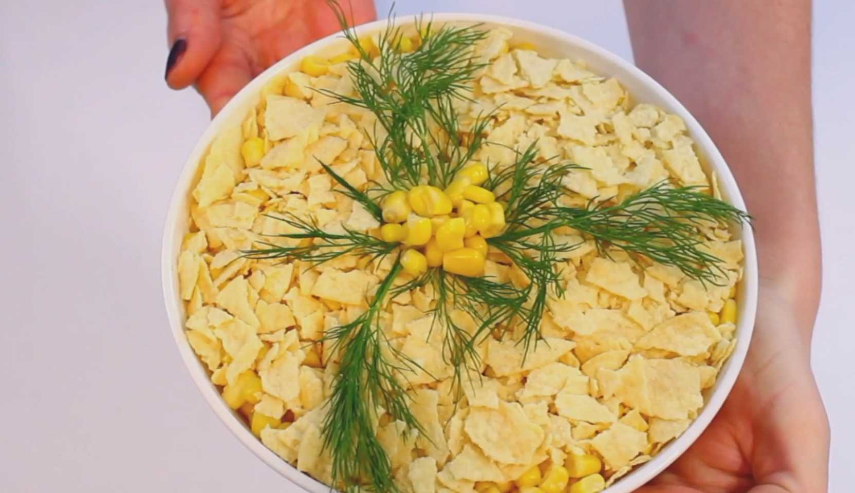 Image du plat : Salade de crabe avec frites