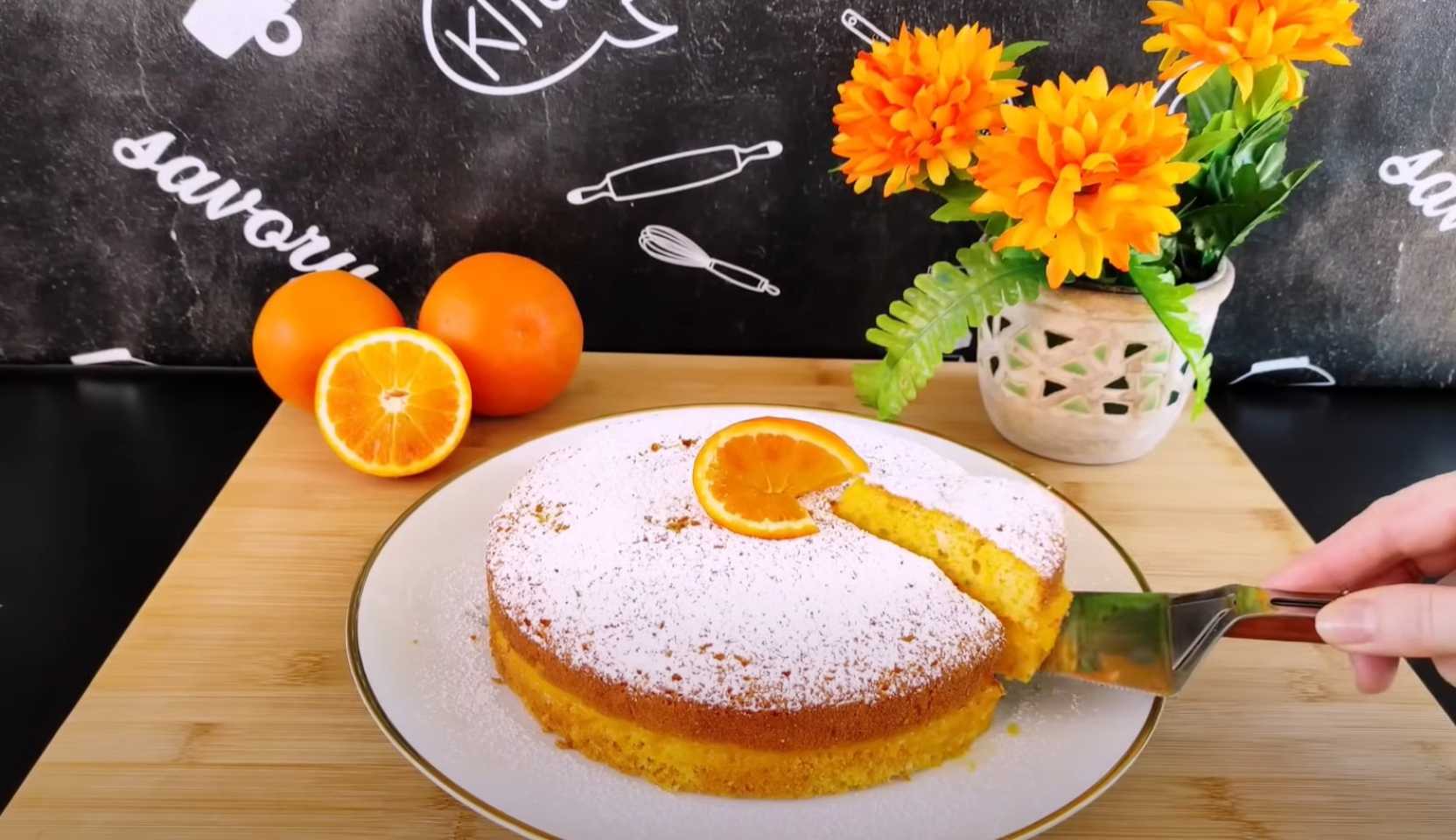 Image du plat : gâteau italien à l'orange