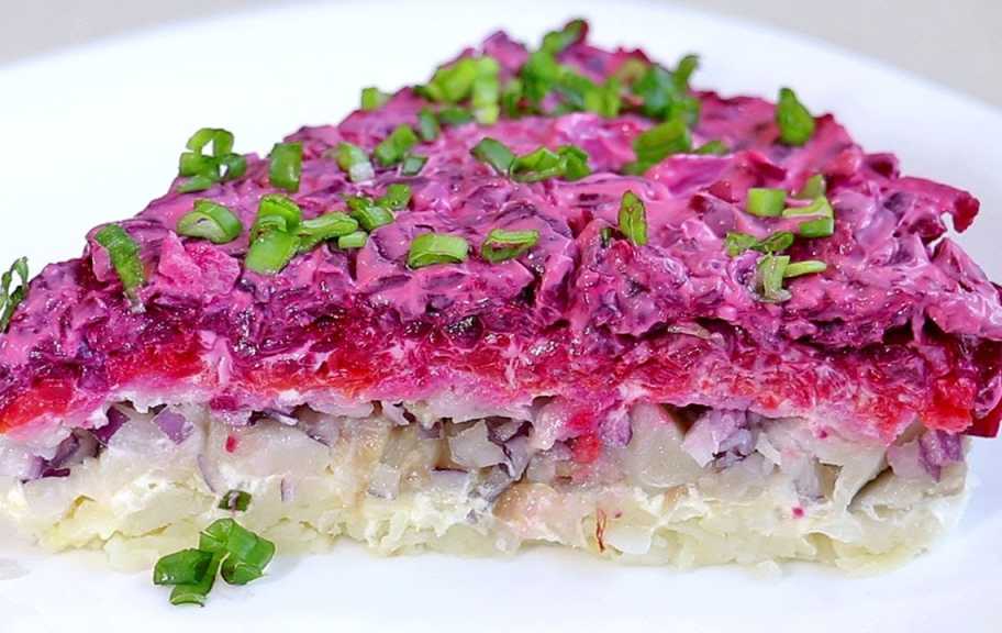 Recette : Hareng sous une couche de fourrure sans carottes