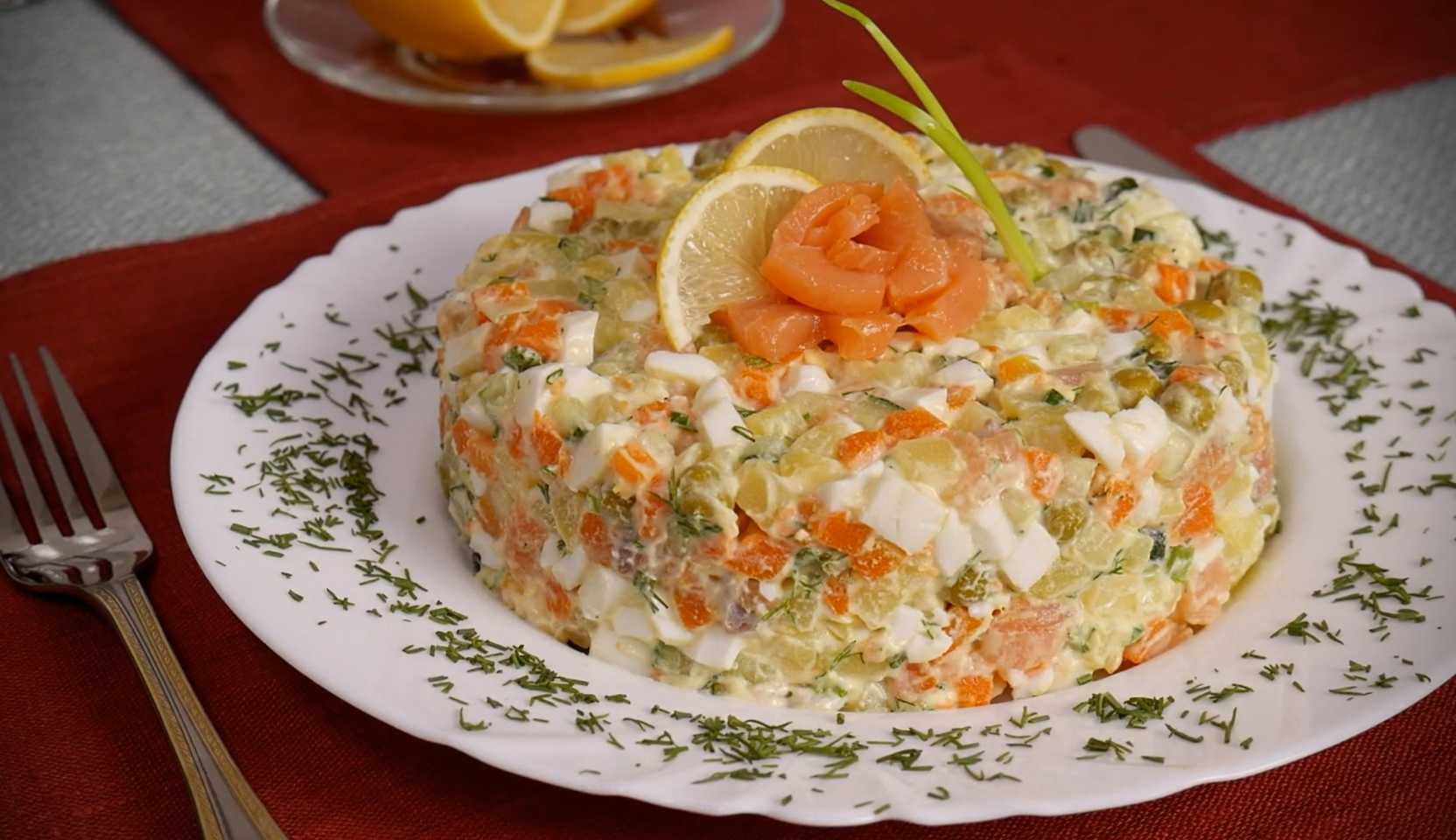 Image du plat : Salade Olivier au poisson