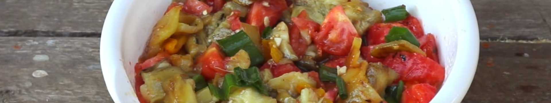 Khorovats - légumes grillés à l'arménien