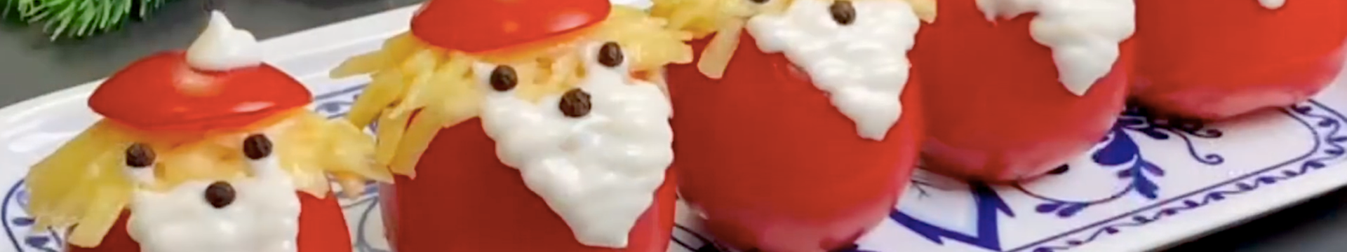 Cupcakes sushi sur le thème du Père Noël pour le Nouvel An