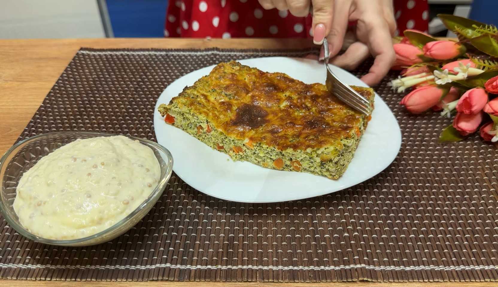 Image du plat : Gratin de brocolis au fromage