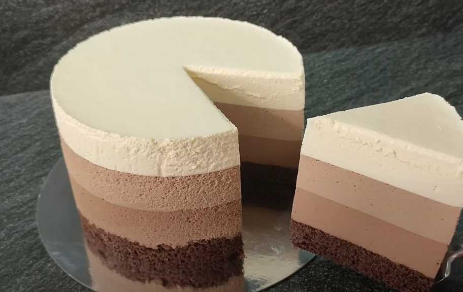 Recette : Gâteau aux trois chocolats