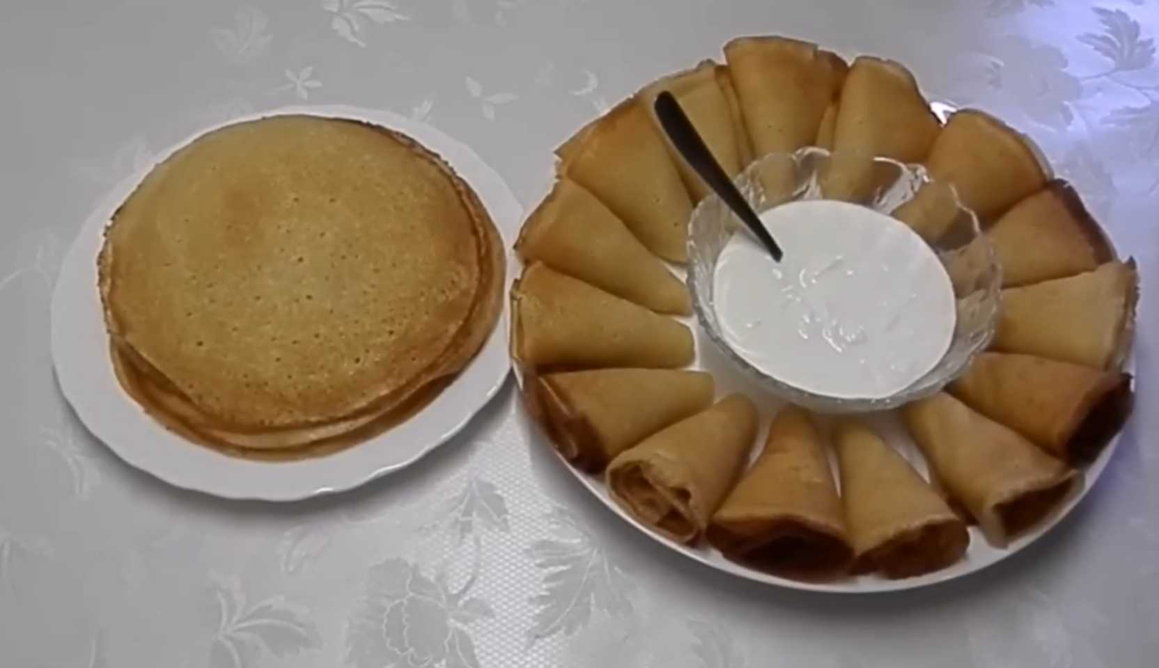 Image du plat : Crêpes au lait concentré