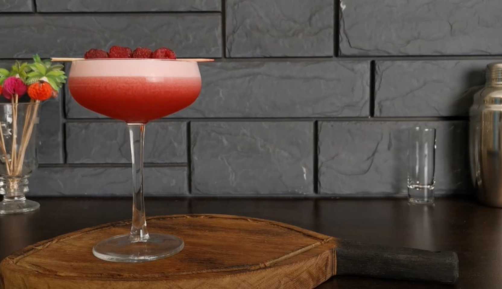 Image du plat : Club trèfle aux framboises et œuf