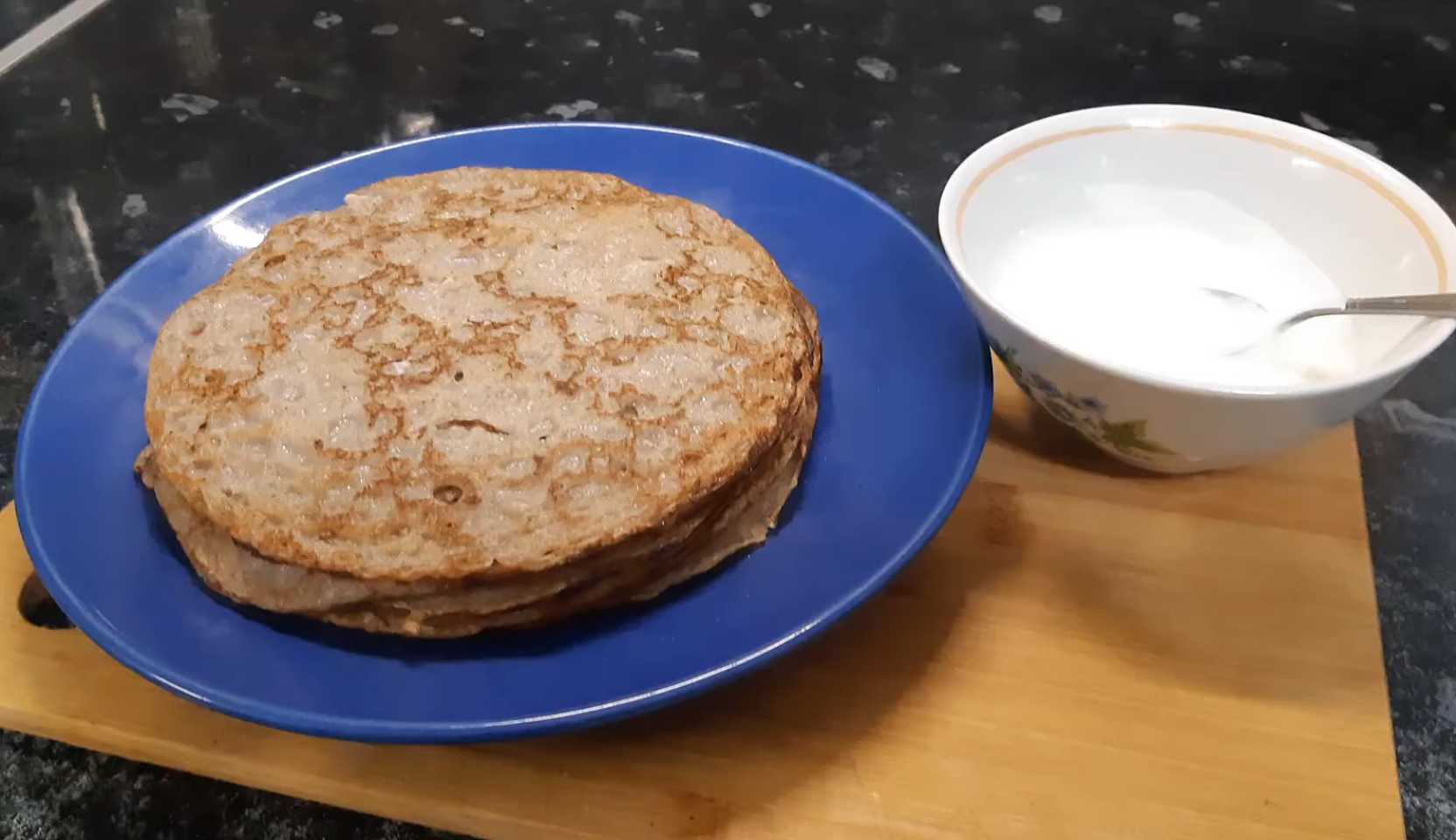 Image du plat : Crêpes de seigle sur l'eau