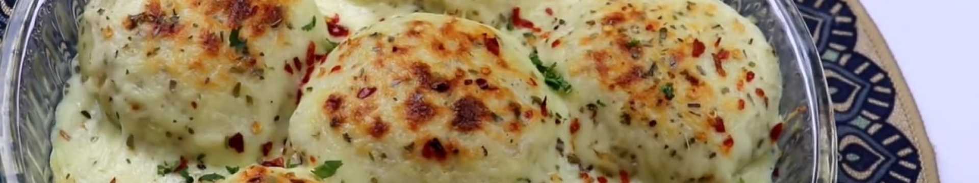 Boulettes de pommes de terre farcies au bœuf en pâte