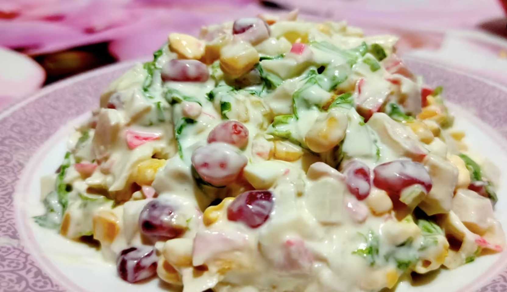 Image du plat : Salade de crabe à la grenade