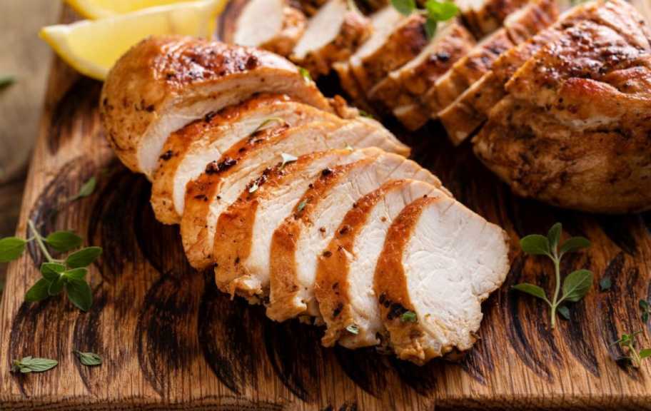 Recette : Blanc de poulet à la friteuse à air