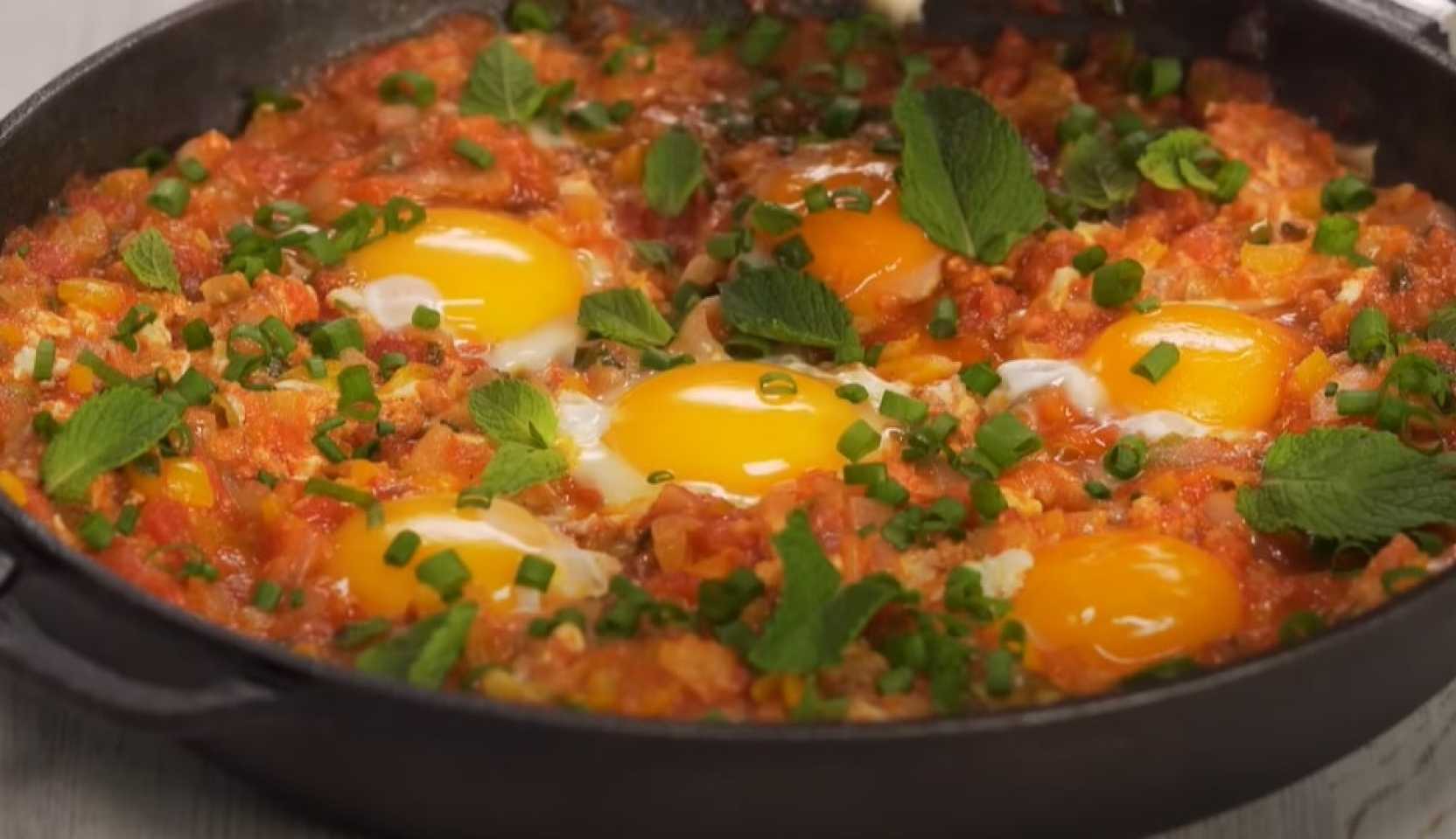 Image du plat : Menemen – œufs frits turcs