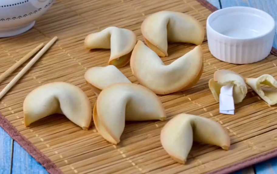 Recette : Biscuits chinois de la chance