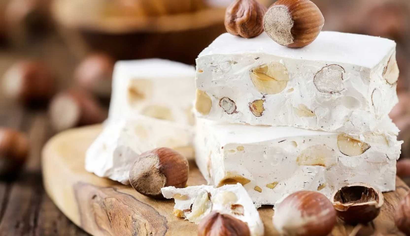Image du plat : Nougat blanc aux noix