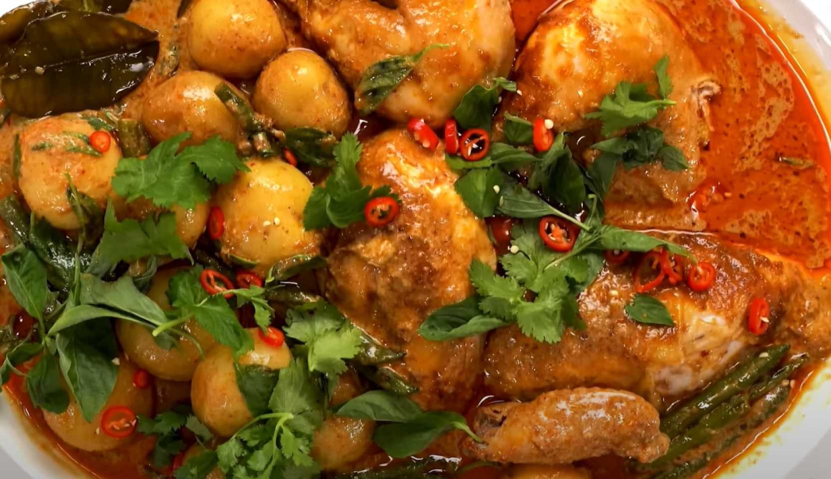 Image du plat : Curry de poulet thaï