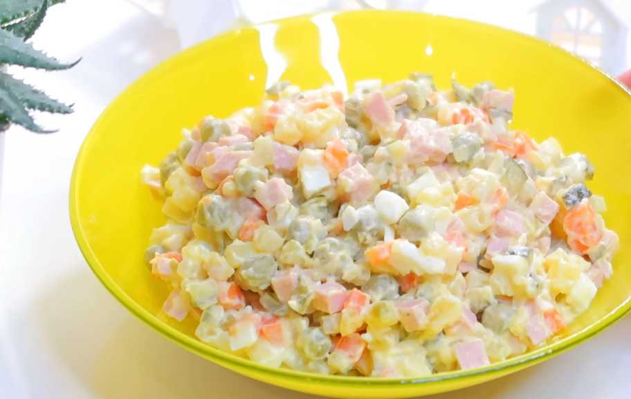 Recette : Salade Olivier classique