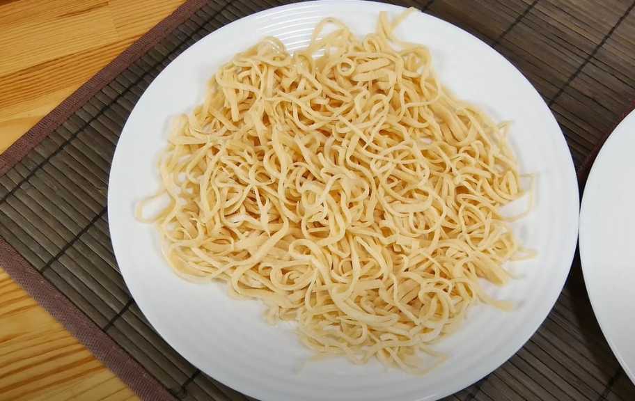 Recette : Soupe de nouilles maison