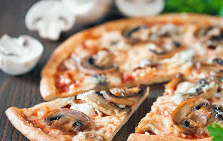Recette : Pizza aux champignons maison