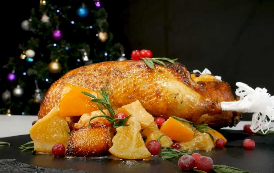 Recette : Canard festif aux oranges