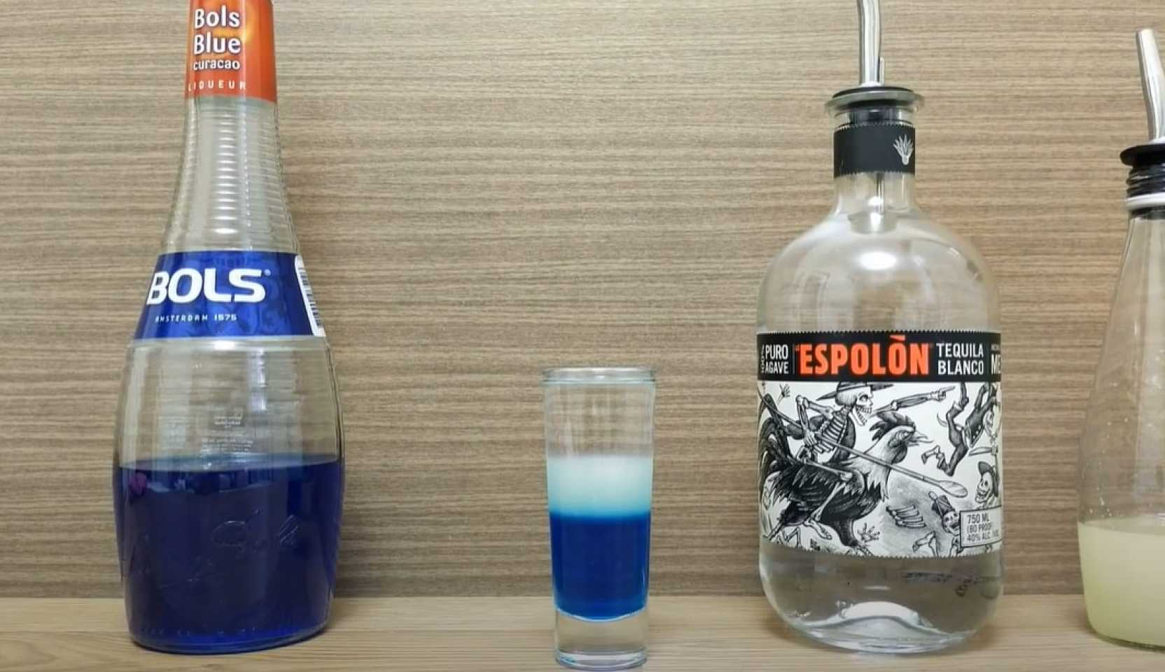 Image du plat : Photo du cocktail mexicain bleu