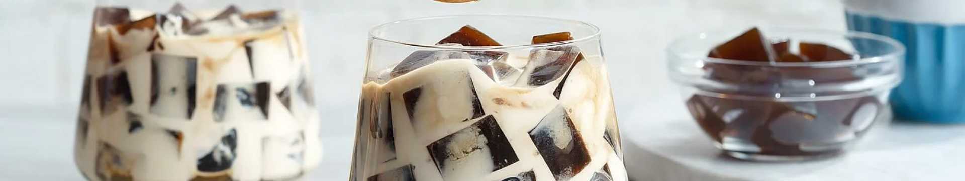 Gelée de café à la crème