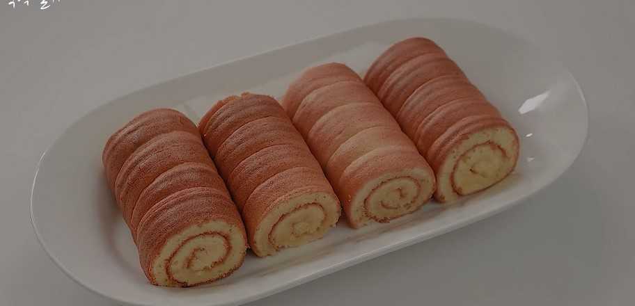 Recette : Rouleaux de génoise