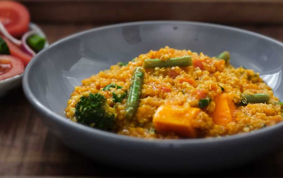 Recette : Khichdi aux lentilles et quinoa