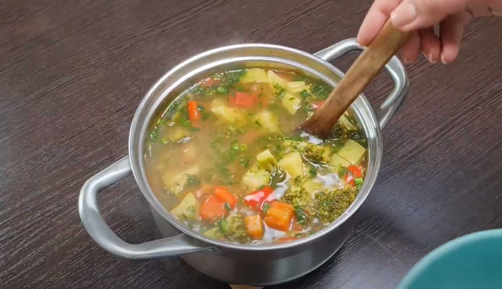 Image du plat : Soupe de légumes légère sans viande