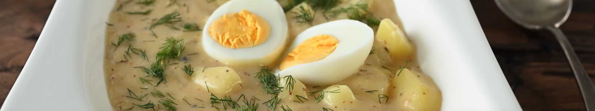 Pommes de terre à la sauce au lait