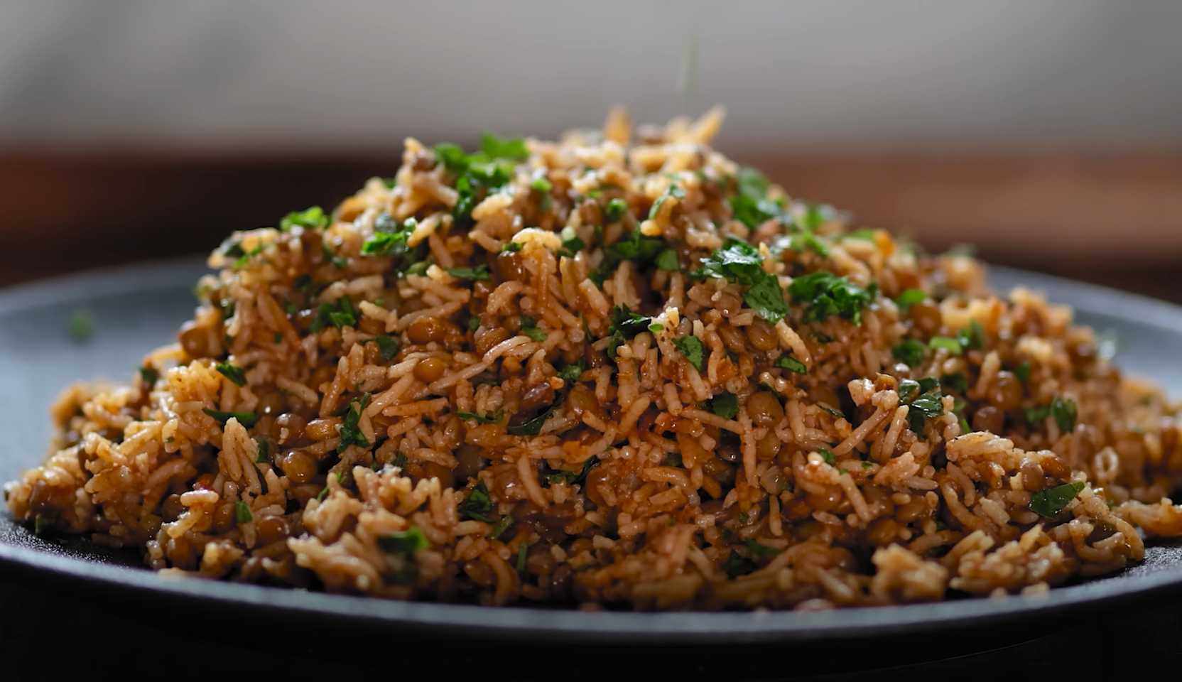 Image du plat : Lentilles et riz méditerranéens