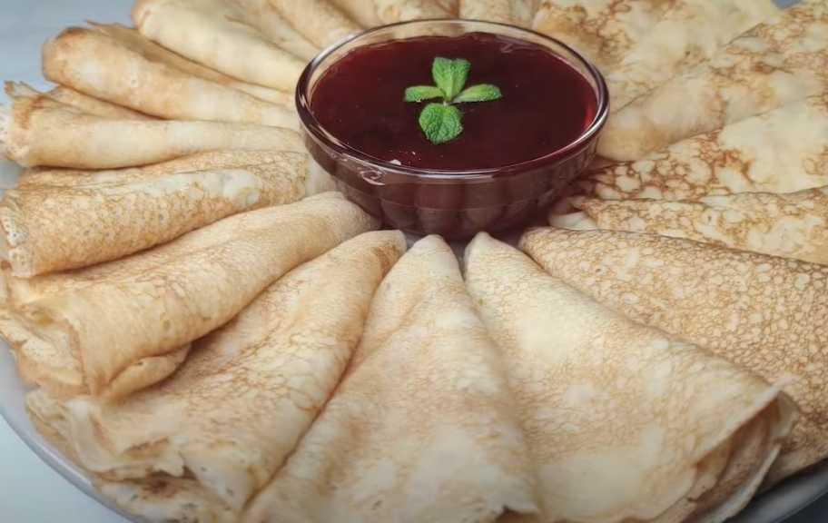 Recette : Crêpes à l'eau minérale