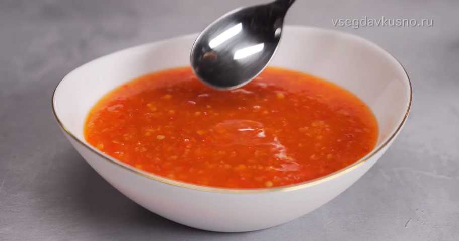 Recette : Sauce chili aigre-douce