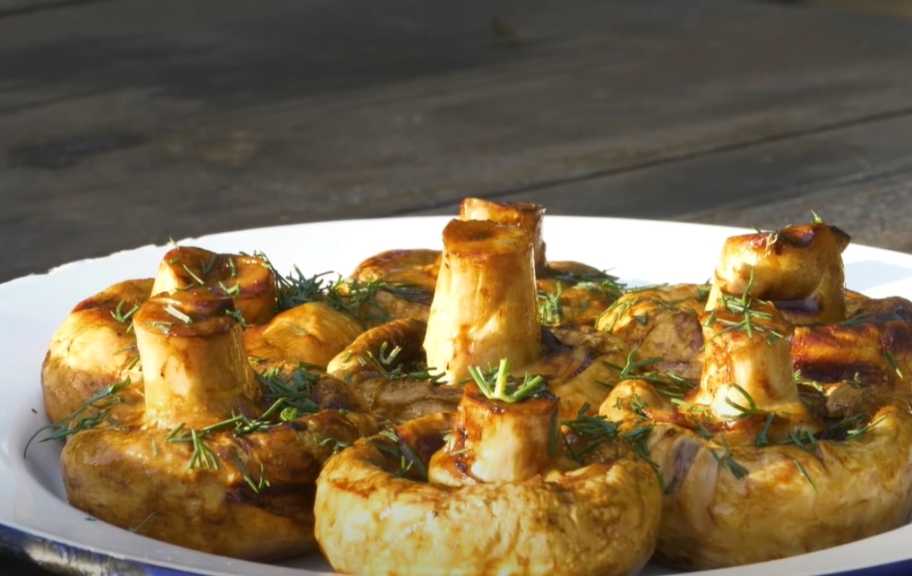 Recette : Marinade pour champignons grillés