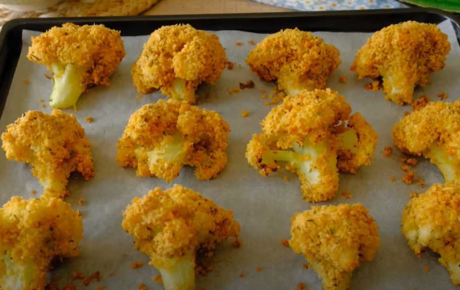 Recette : Chou-fleur rôti aux pois chiches