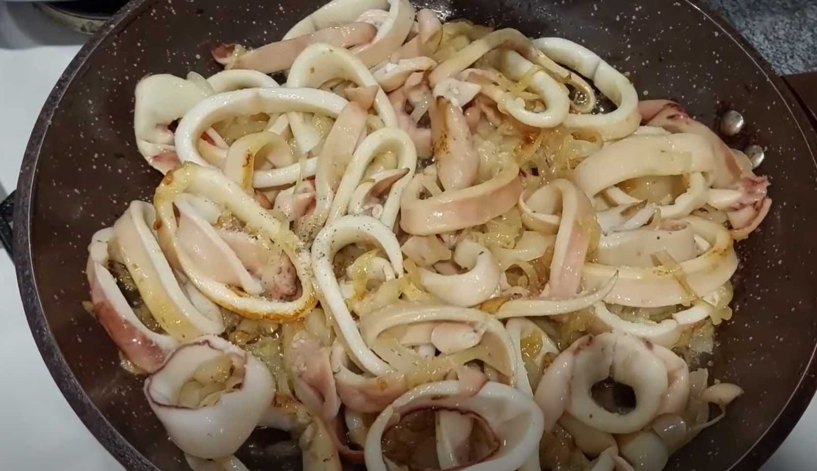 Image du plat : Calamars frits aux oignons
