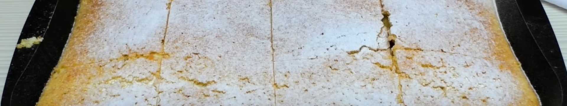 Tarte au lait moelleuse