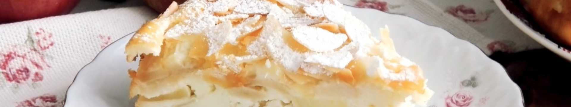 Tarte aux pommes et à la cannelle sans farine