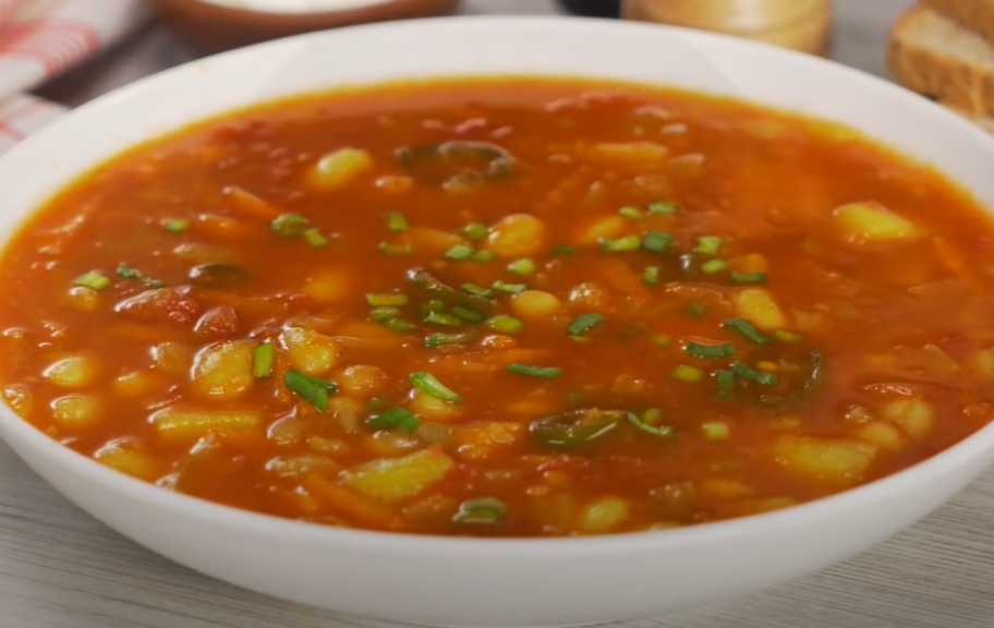 Recette : Soupe aux haricots méditerranéenne